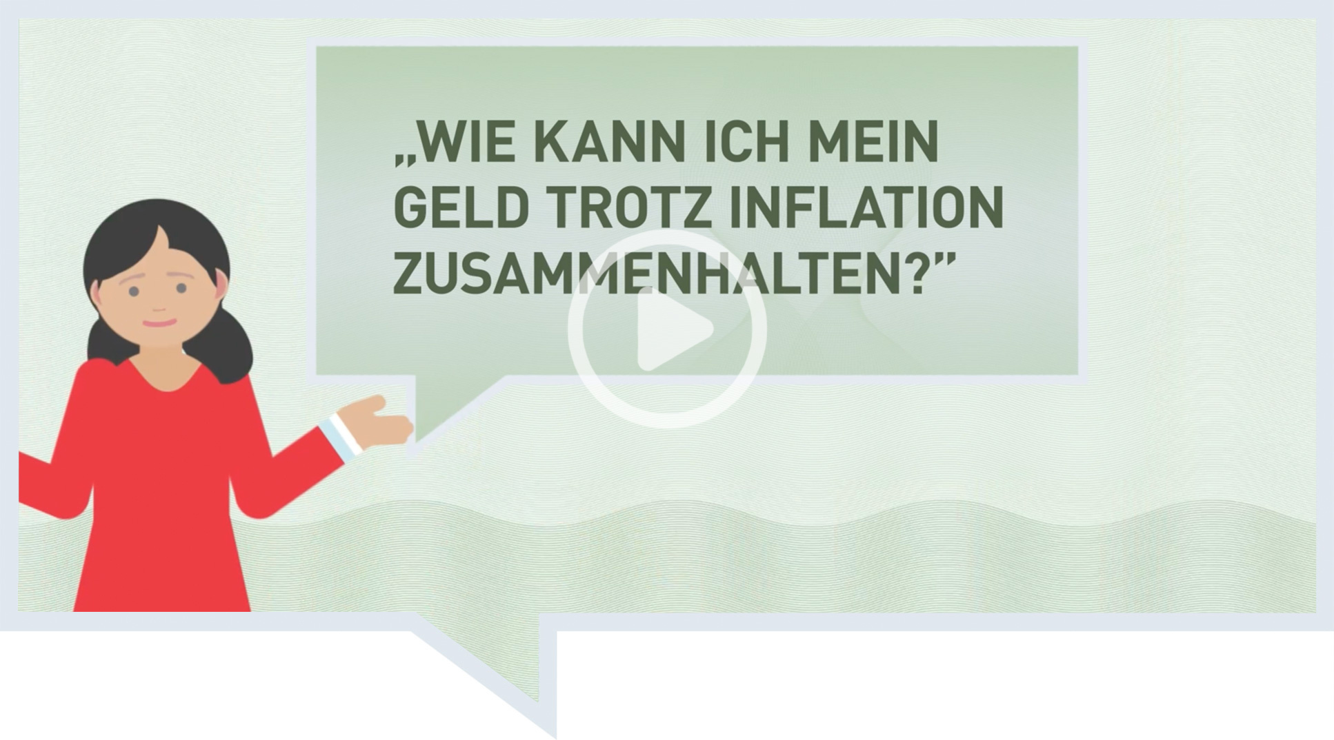 Wie kann ich mein Geld trotz Inflation zusammenhalten?